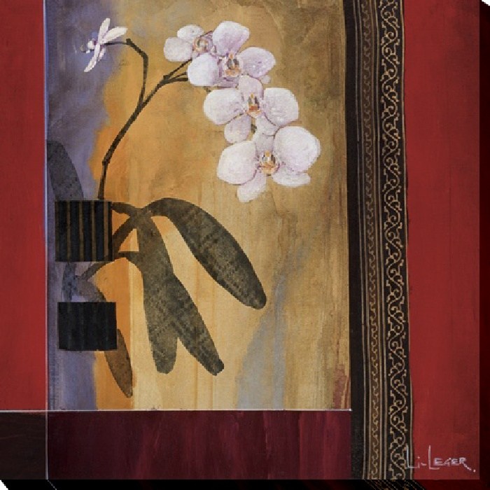 Don Li-Leger Weatherprint_ Orchid Lines I